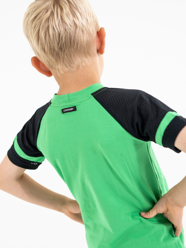 T-paita | NS-169 Green-Black