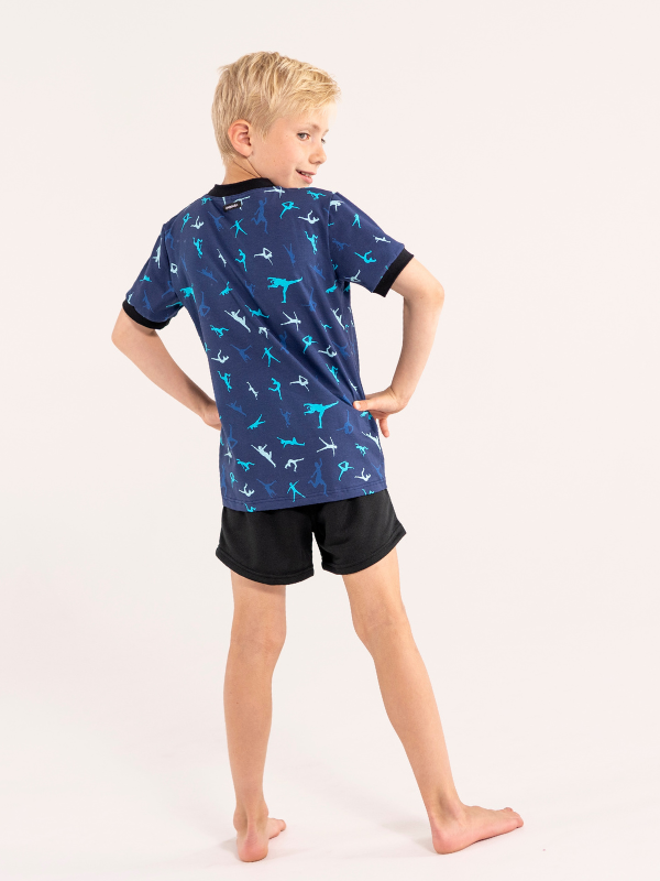 Rento t-paita | NS-175 Blue gymnast