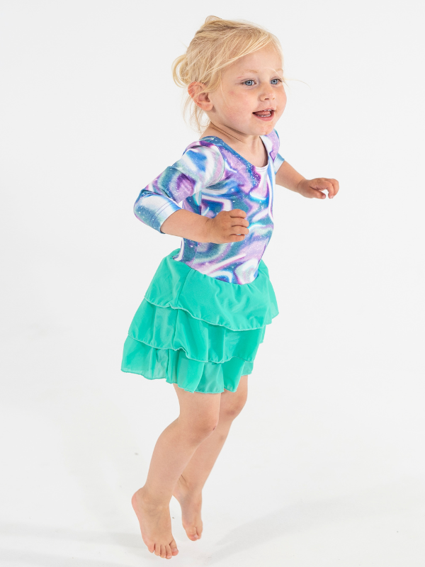 Voimistelupuku | NS-180 Purple space-green