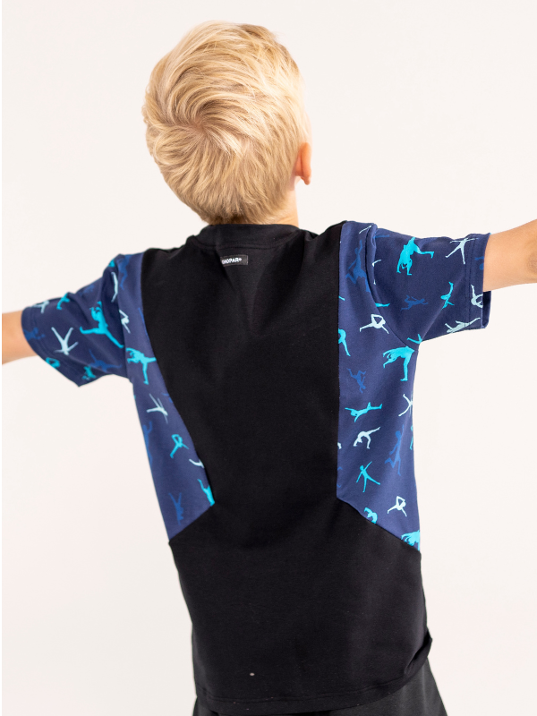T-paita | NS-182 Blue gymnast