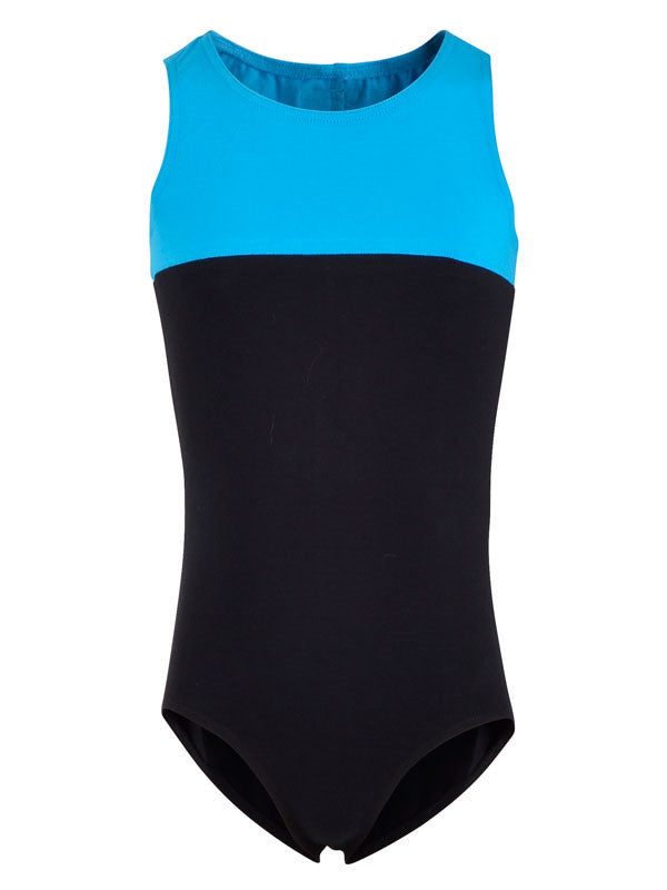 Voimistelupuku NS-102S Black/Turquiose