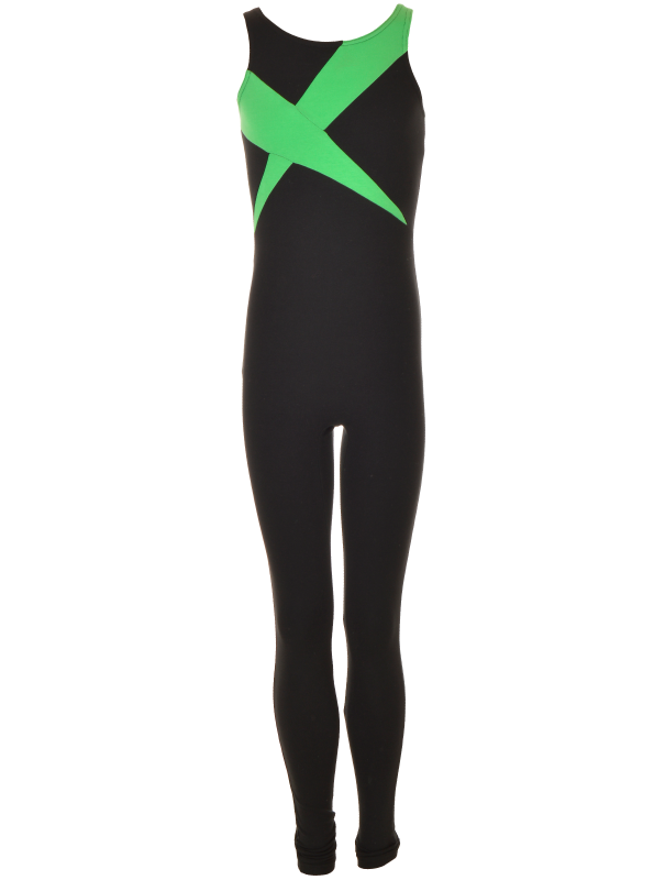 Voimistelupuku NS-143 Black/Green