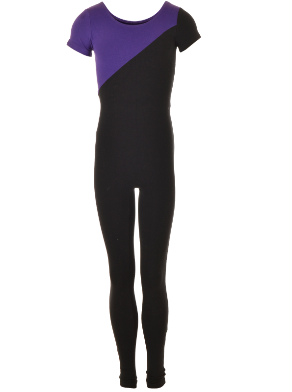 Voimistelupuku | NS-153 Black/Purple