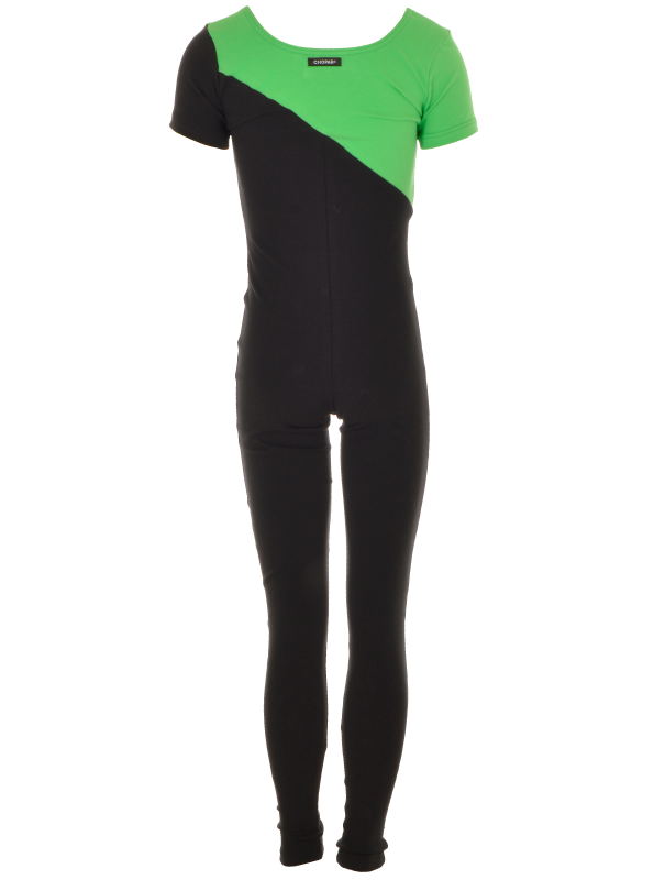 Voimistelupuku | NS-153 Black/Green