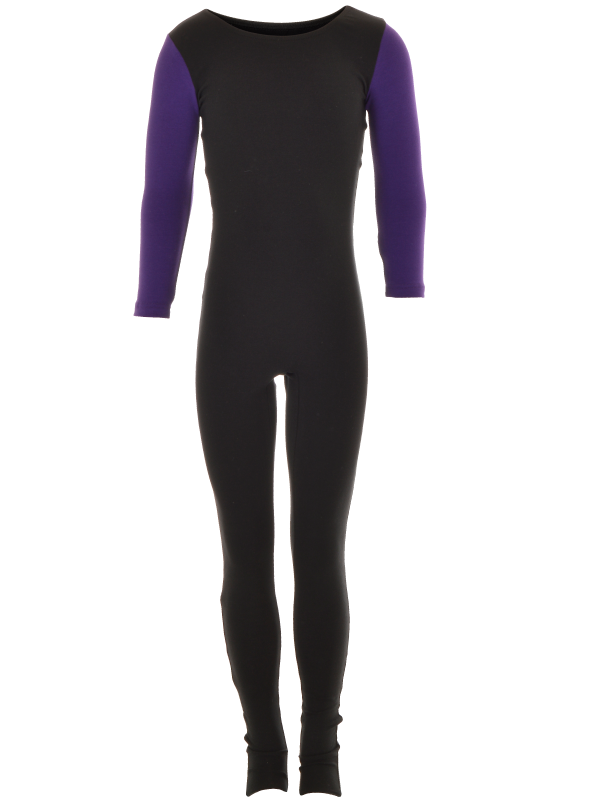 Voimistelupuku | NS-154 | Outlet musta-violetti