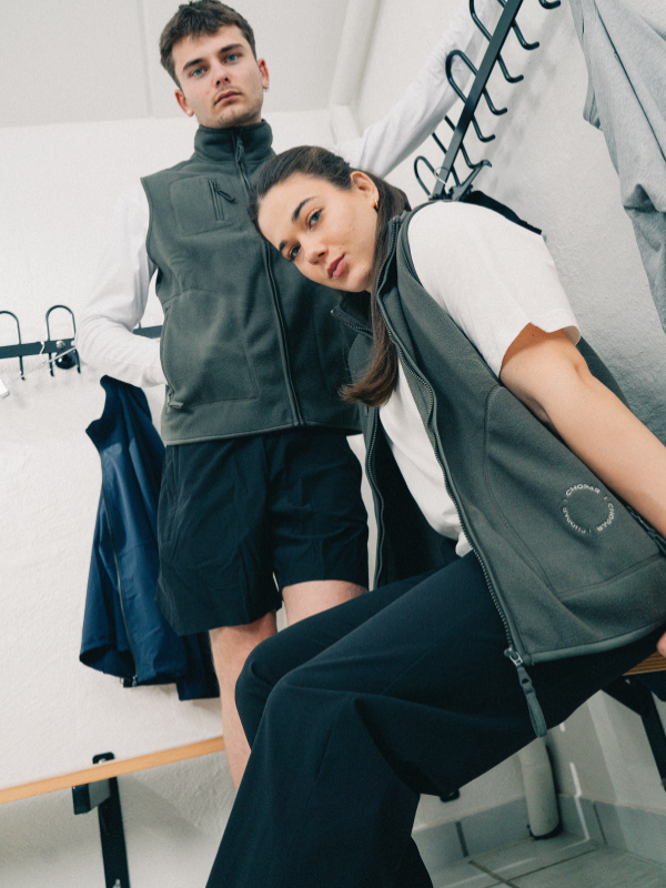 Fleecevest | Unisex Dark grey