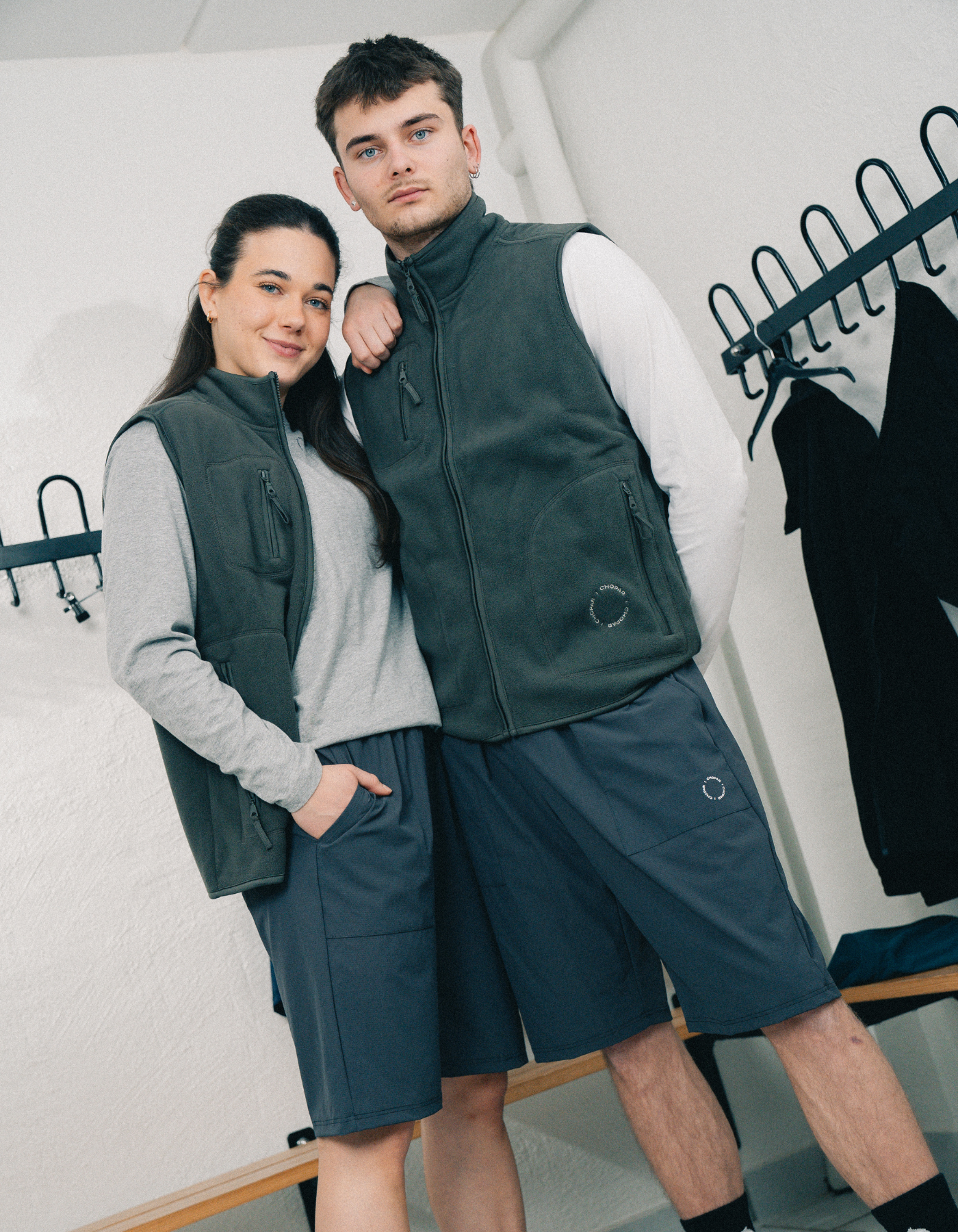 Fleecevest | Unisex Dark grey