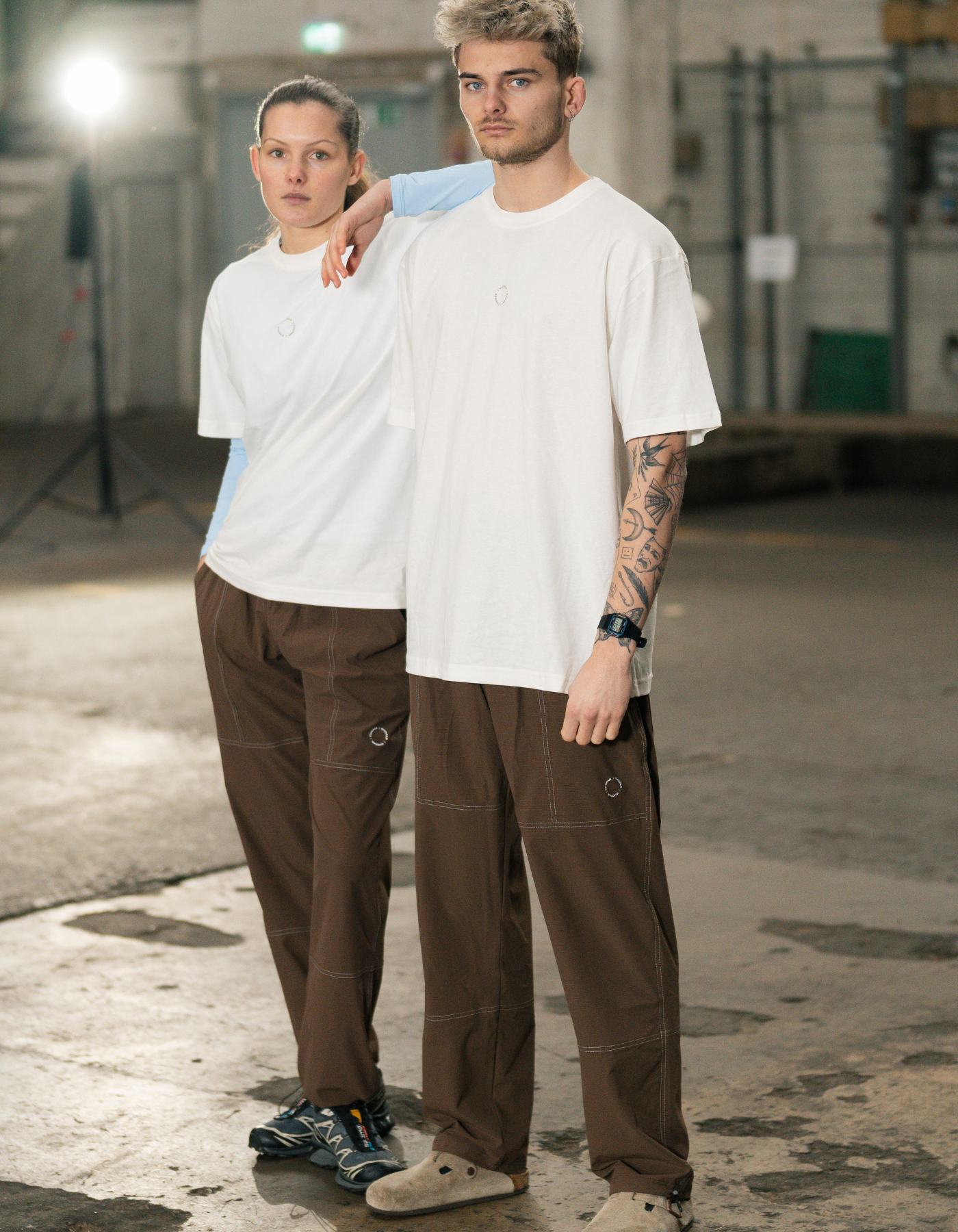 Tech 02 pants | Unisex  Brown