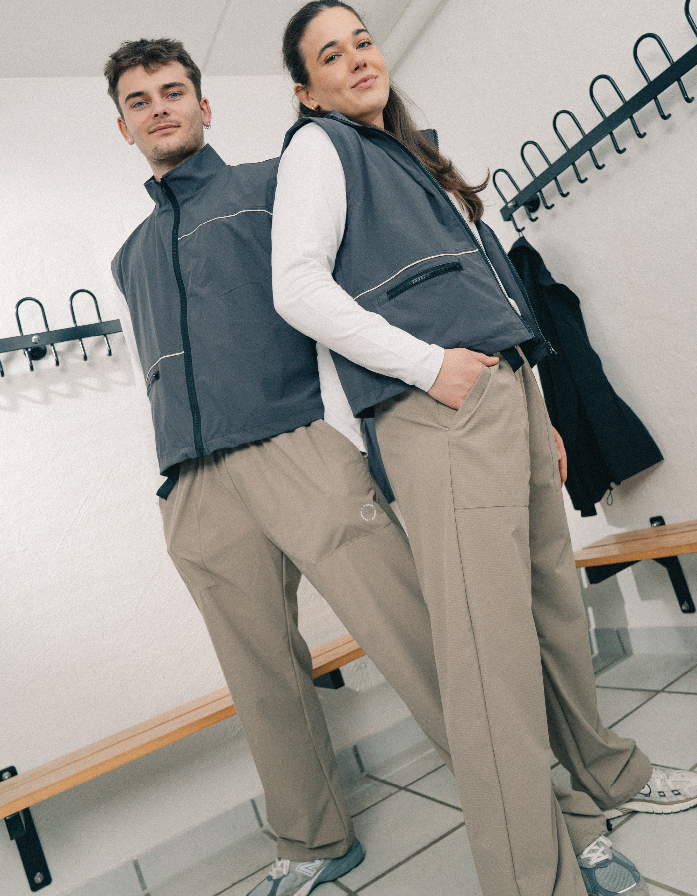 Tech vyöhousut | Unisex Beige