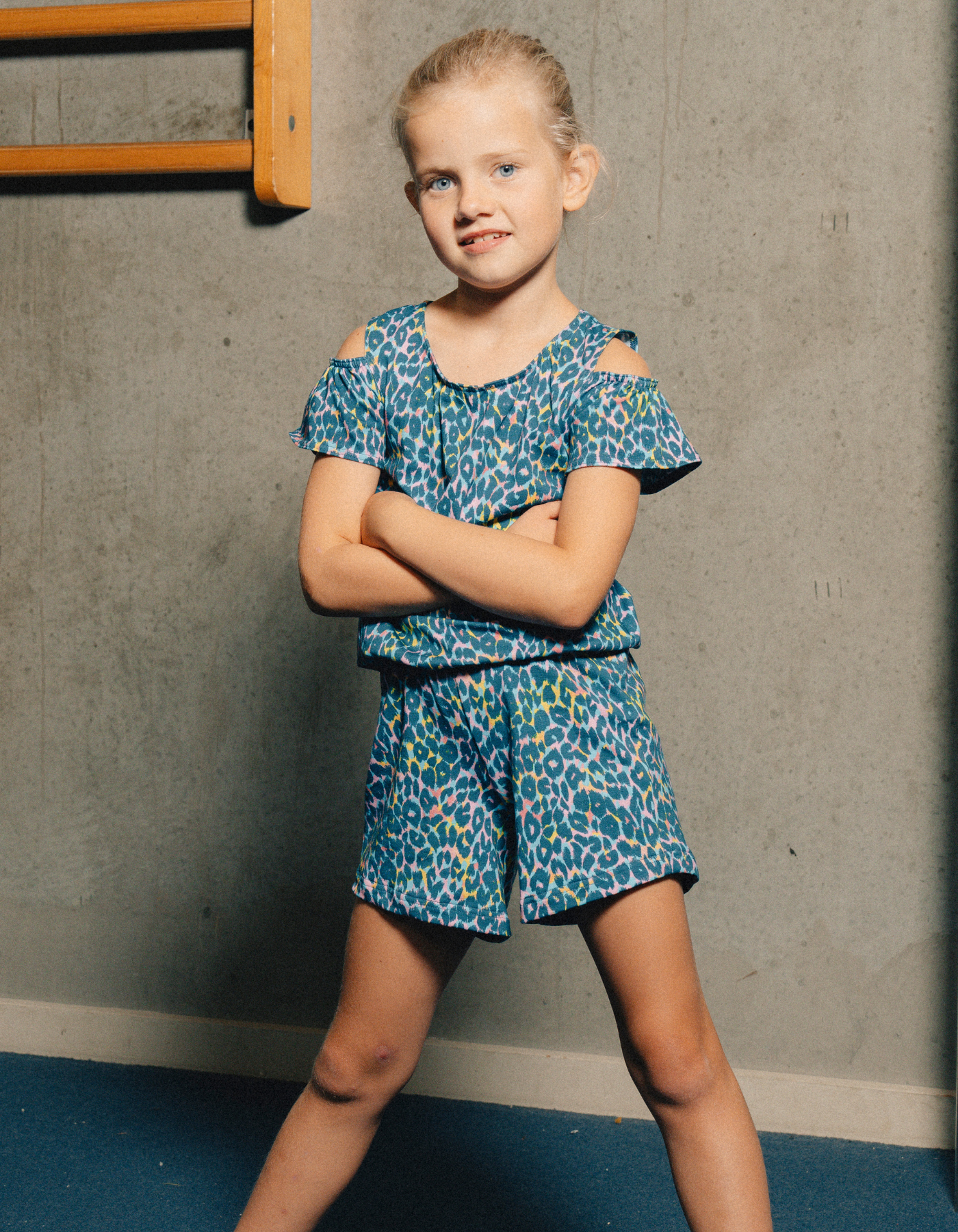Smart og blød playsuit til gymnastik | CHOPAR.dk