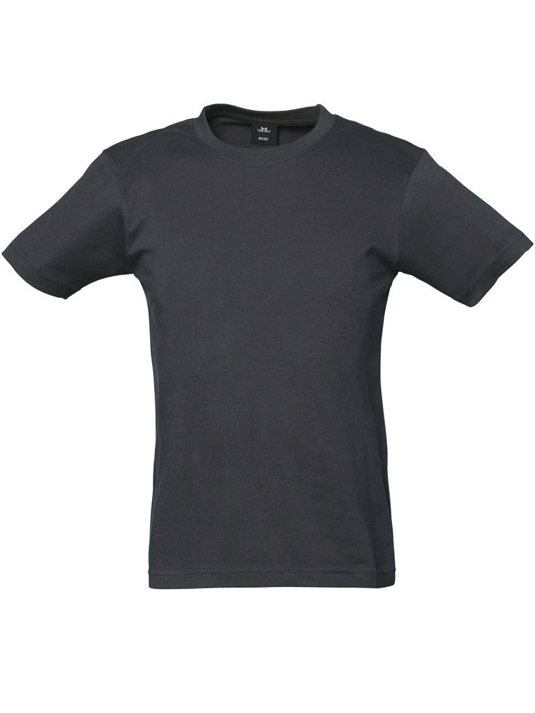 Tee Jays | Basic Tee | Lapset Tummanharmaa