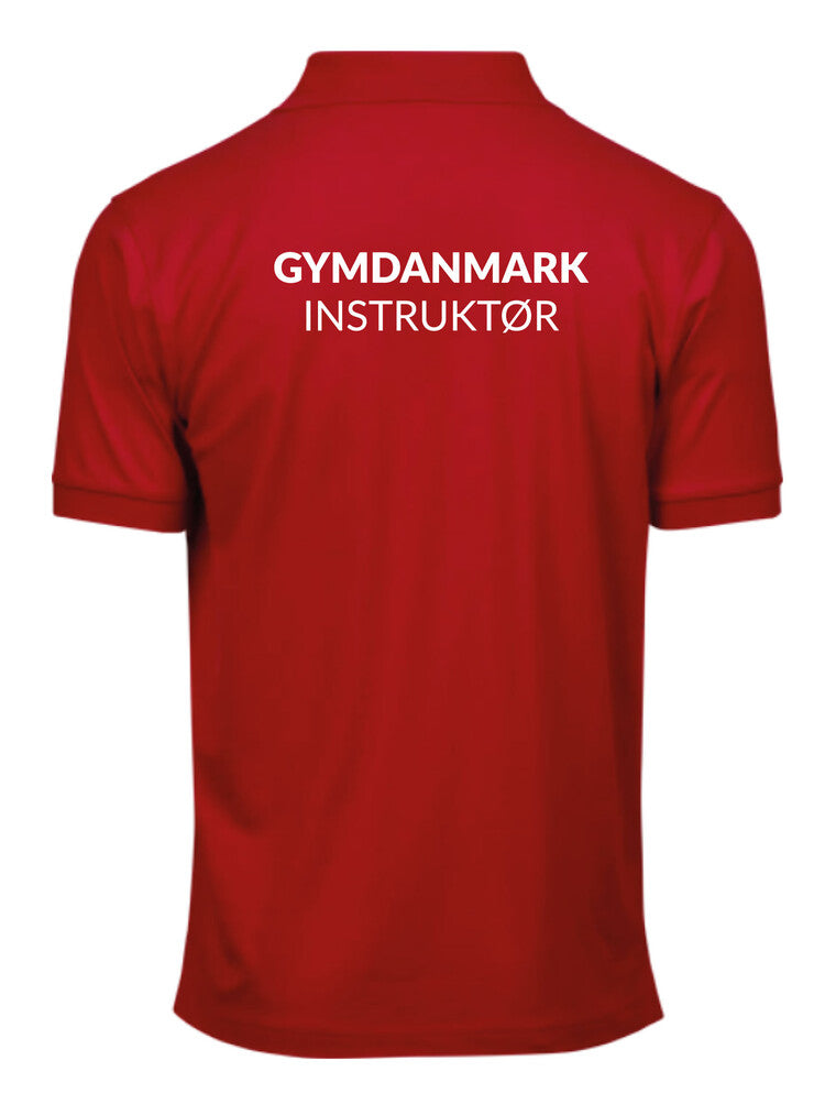 GymDanmark Tee Jays Luxury Polo | Punainen