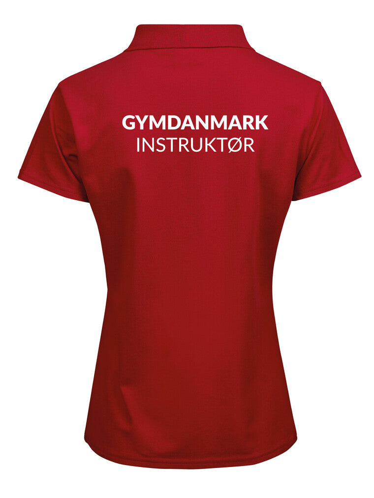 GymDanmark Tee Jays Luxury Polo | Punainen