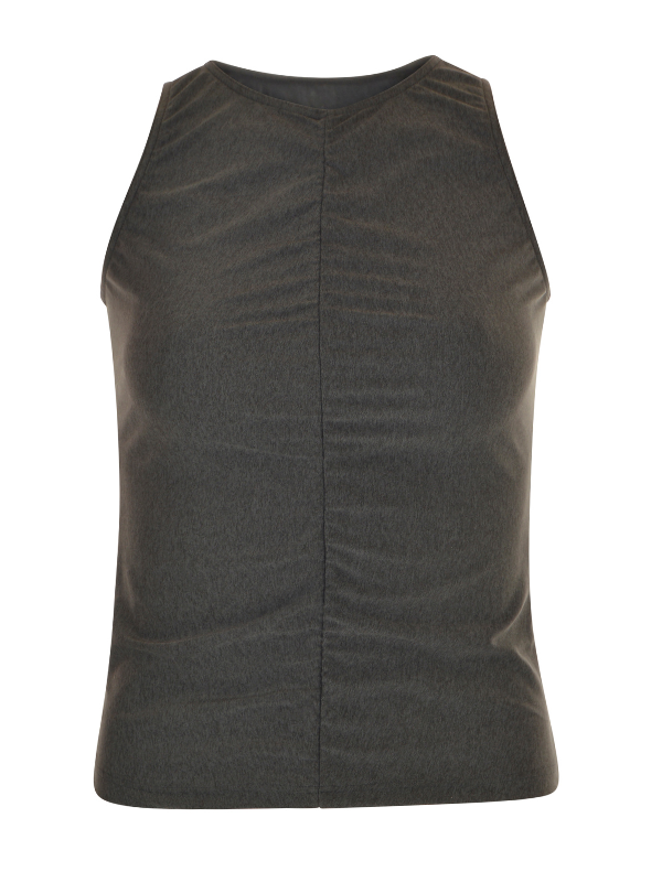 WRINKLE TOPPI | NAISET Dark grey