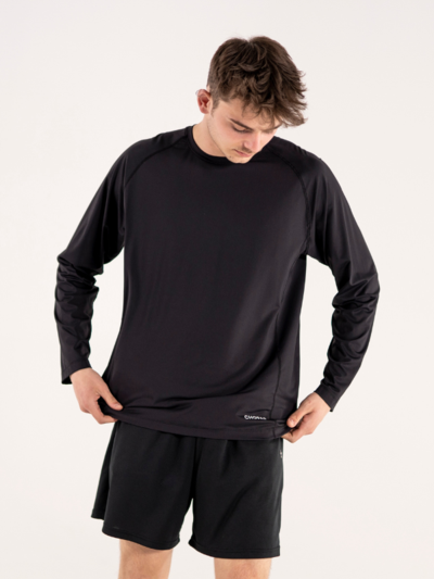 Performance t-paita LS | NAISET Black