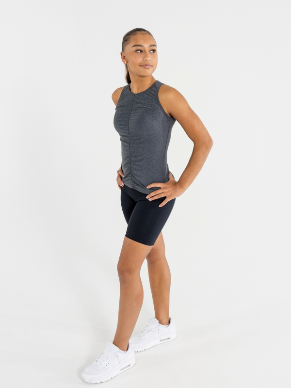 WRINKLE TOPPI | NAISET Dark grey