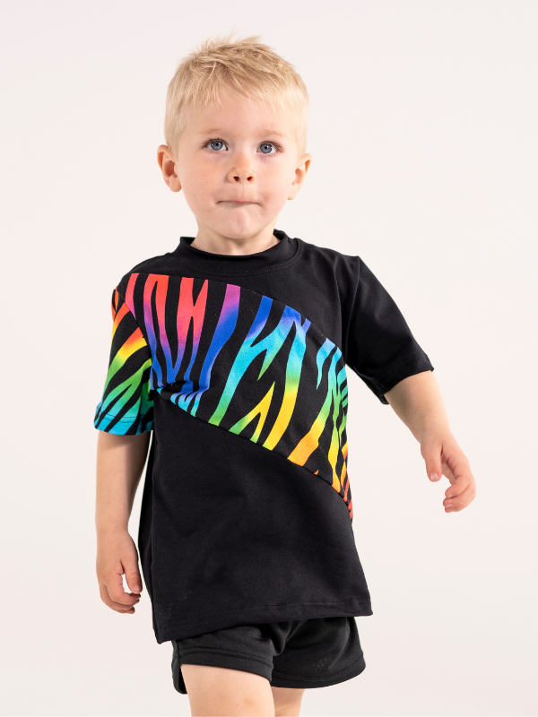 T-paita | NS-178 Rainbow tiger