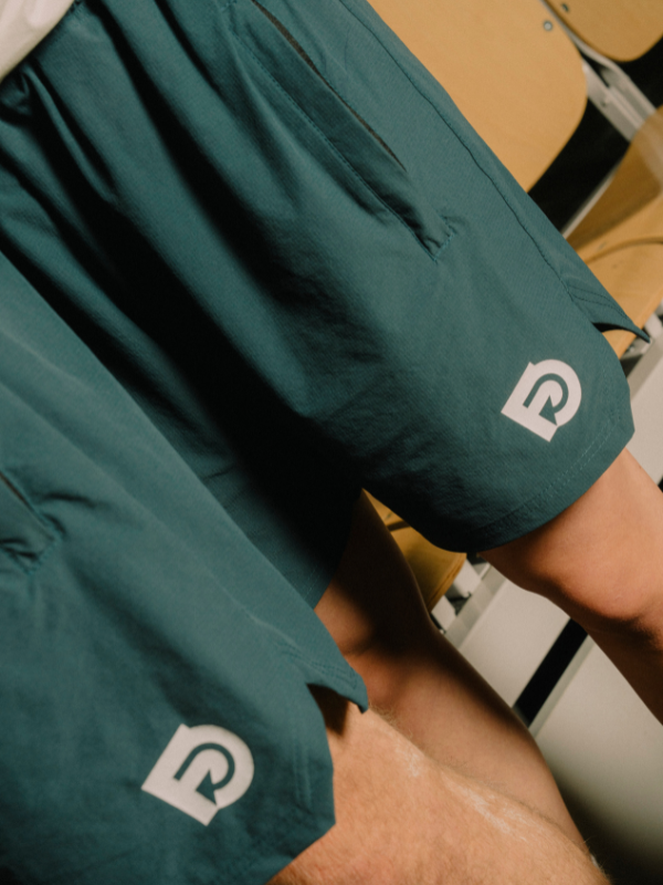 Faceoff shorts | Unisex   Petroleum blue
