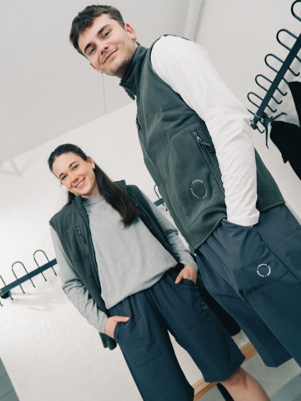 Fleecevest | Unisex Dark grey